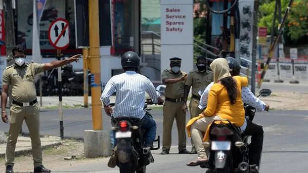 Kerala Police Helmet Fine