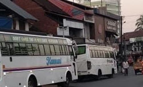 Private bus strike