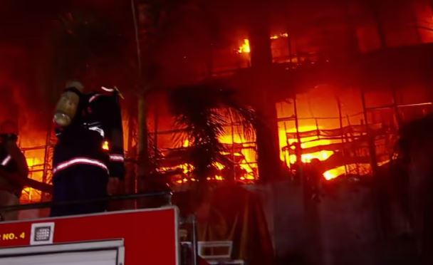 Jayalakshmi Silks fire