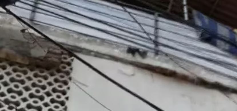 Building slab collapses