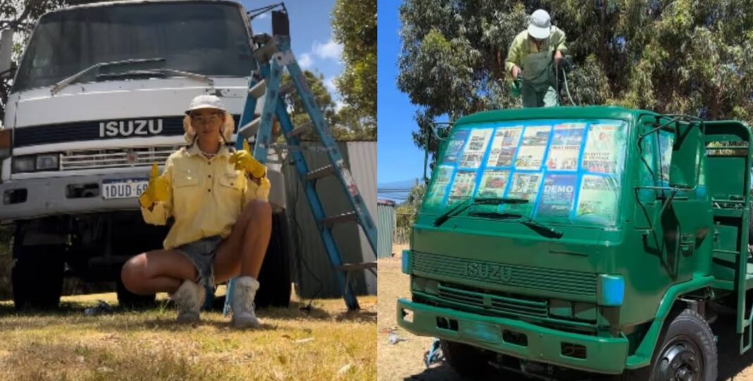 Old Isuzu Truck to Home