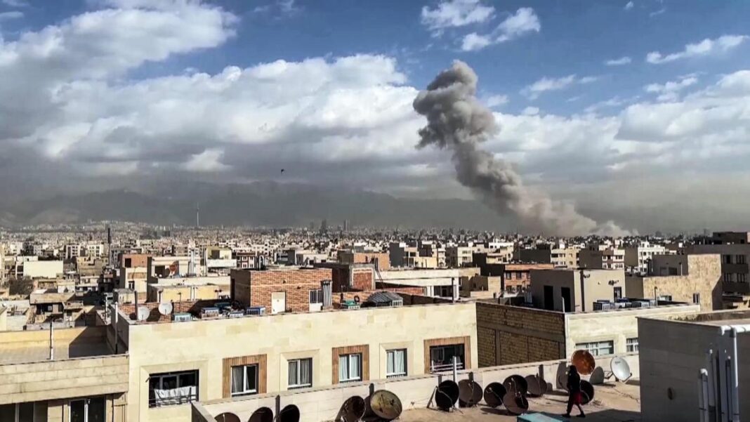 Tehran Missile Attack