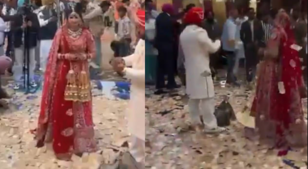 Punjabi Wedding Cash Shower