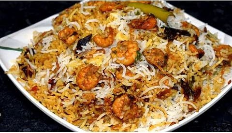 Prawns Biryani