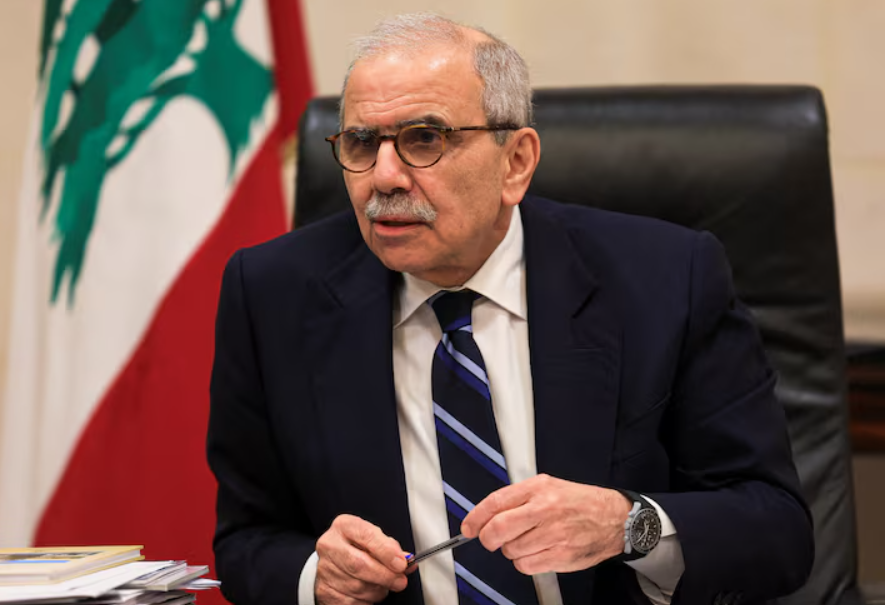 Lebanese PM Nawaf Salam Warning Hezbollah
