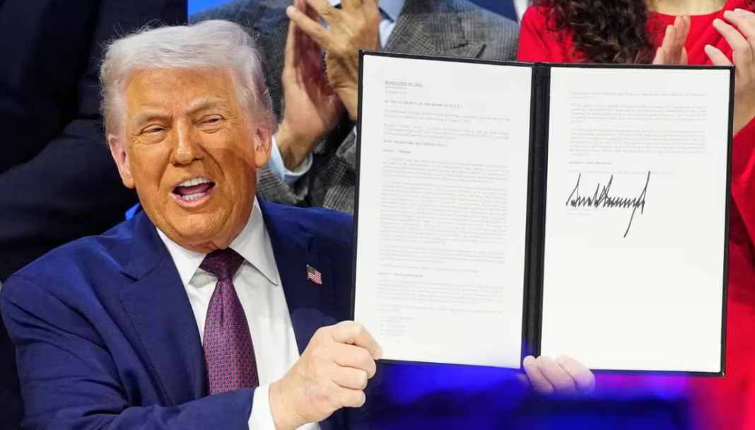 Board of Peace Meeting Washington