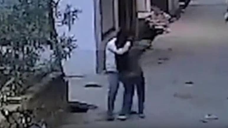 Class 12 student attacks teacher