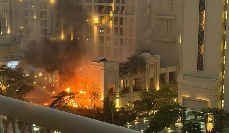 Dubai Hotel Missile Attack