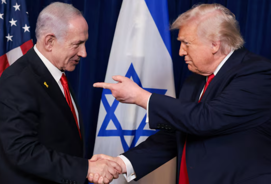 Trump Netanyahu White House meeting