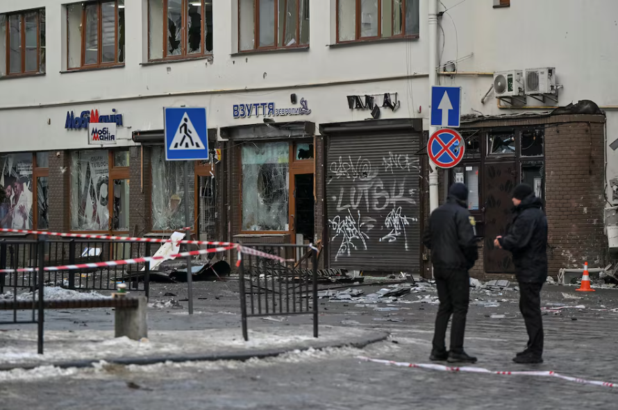 Ukraine Lviv Bomb Blast