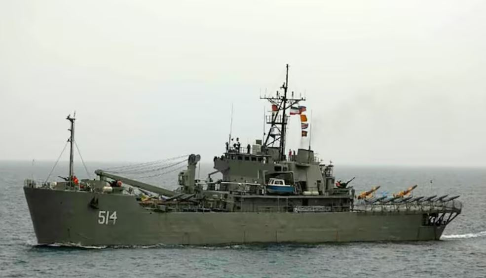 Iranian naval ship