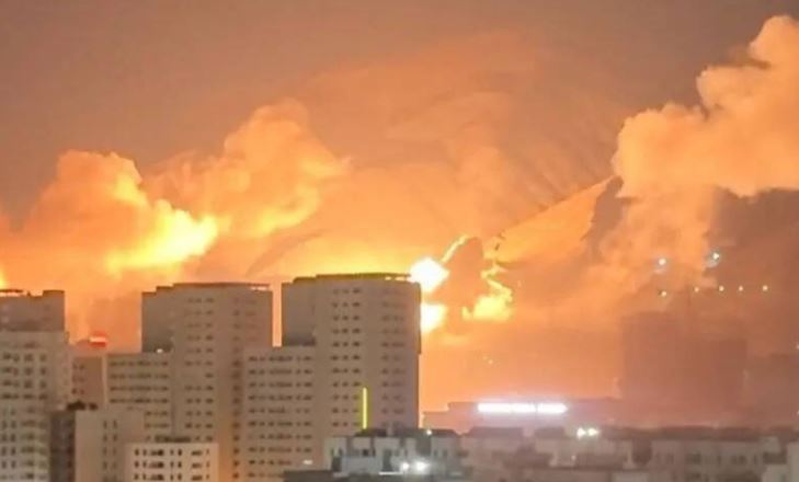 Iran's shelling in Kuwait