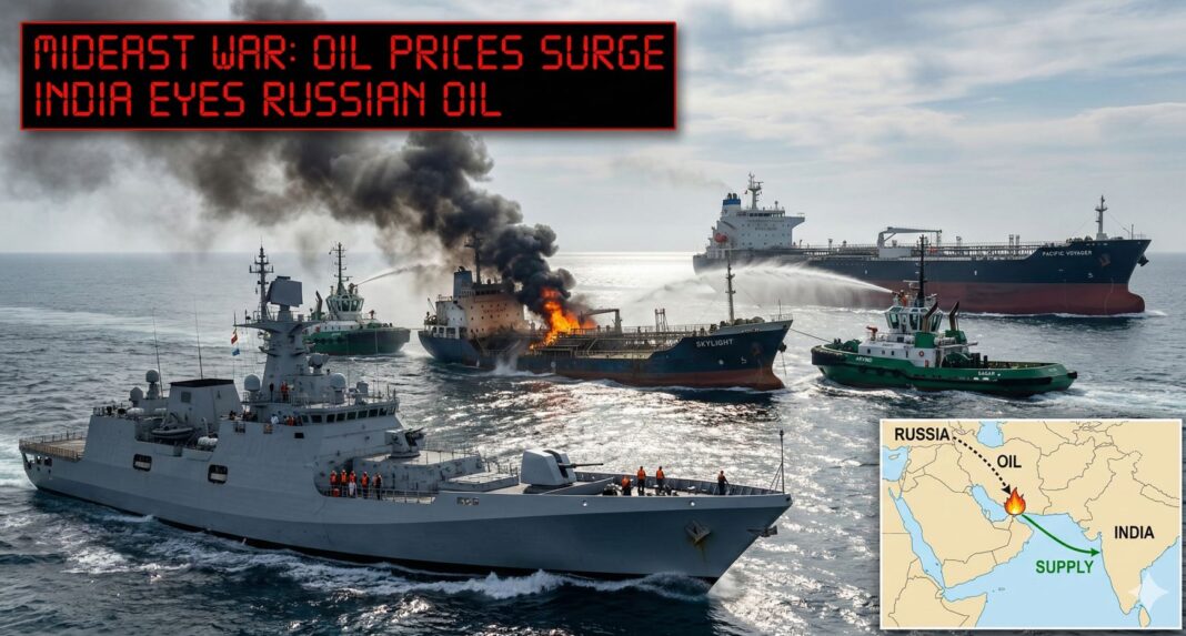 Mideast War Oil Price Surge