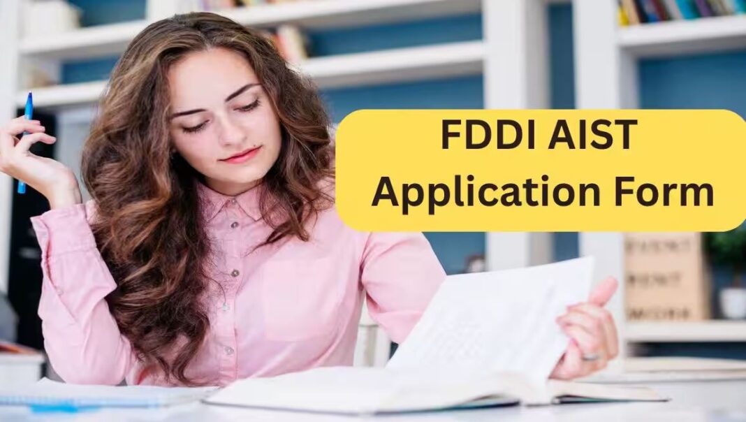 FDDI admissions 2026 application form