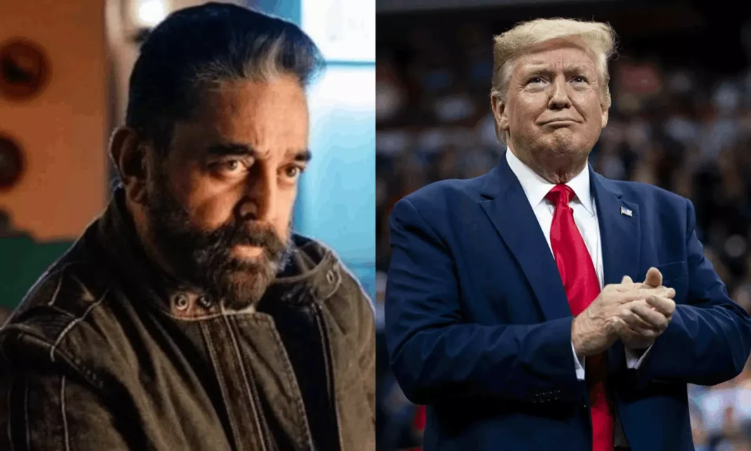 Kamal Haasan open letter to Donald Trump