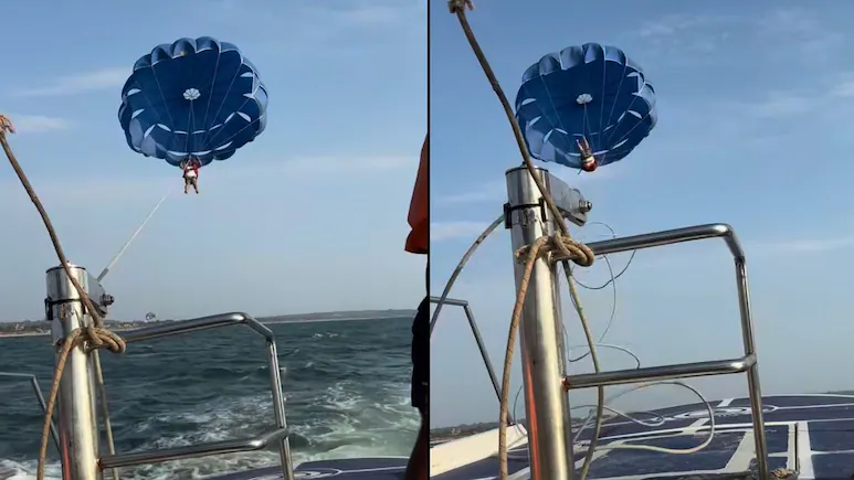 Parasailing Accident Goa