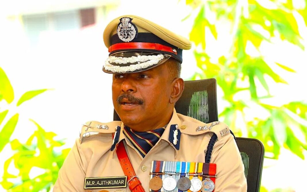 M.R. Ajith Kumar IPS removed