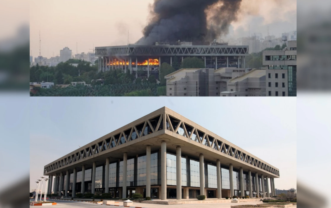 Iran IRIB Headquarters Attacked