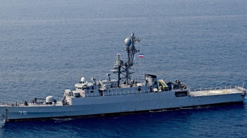Iranian Frigate Sri Lanka Coast