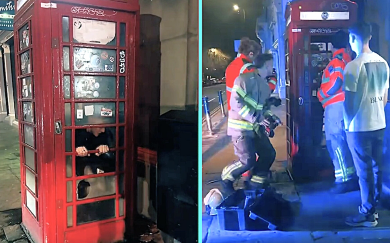 Manchester Phone Box Rescue