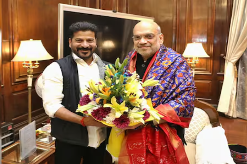 Revanth Reddy Amit Shah Meeting