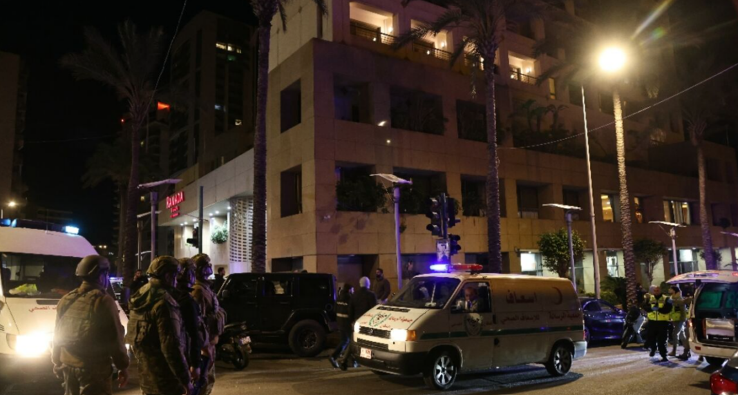 Israel Strikes Beirut Ramada Hotel