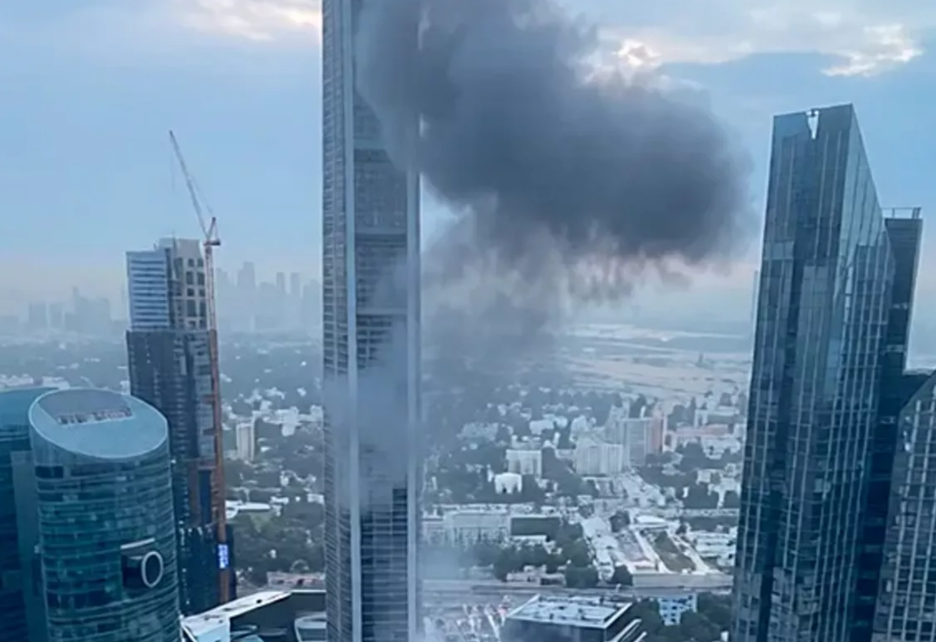 Dubai DIFC Drone Attack