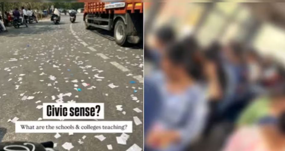 School Bus Littering Viral Video