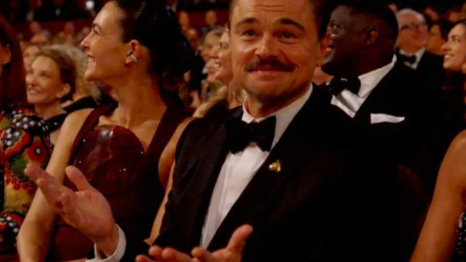 Leonardo DiCaprio Vittoria Ceretti Oscars