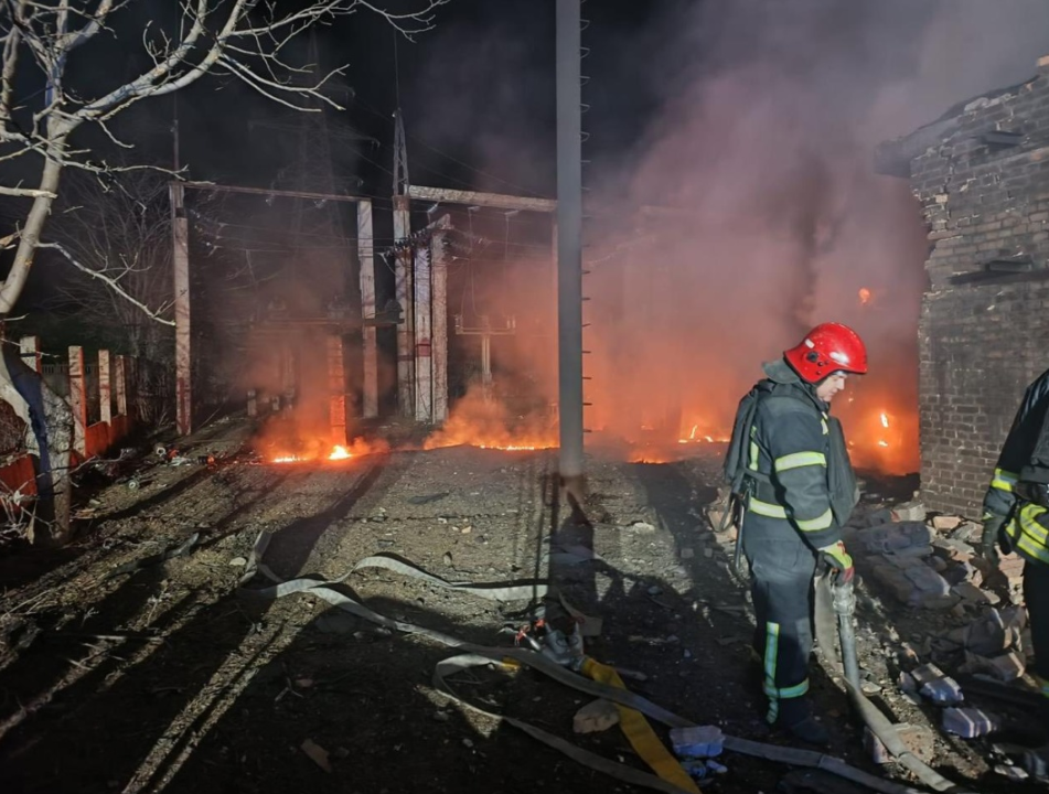 Russian Attack Odesa Energy Port