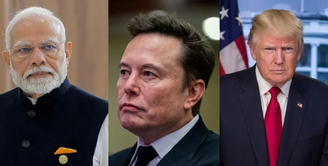 Modi Trump Phone Call