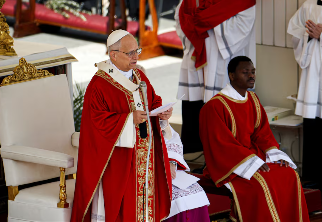 Pope Leo XIV Palm Sunday