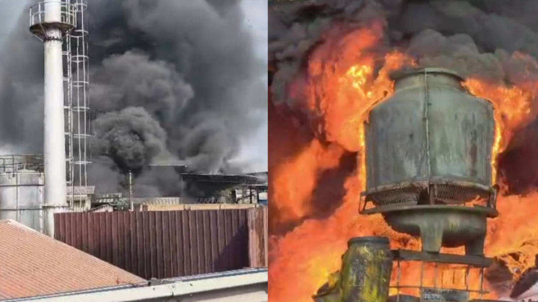 Edayar Fire Accident