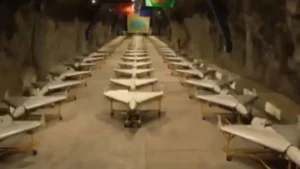 Iran Underground Missile Base Video