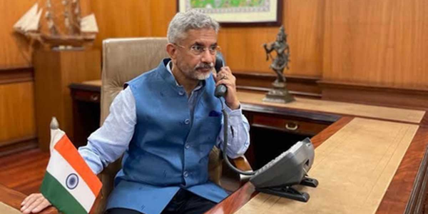 S Jaishankar Abbas Araghchi call