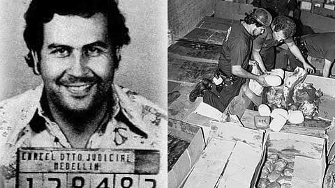 The drug lord Pablo Escobar