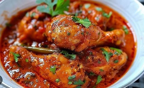 tomato chicken curry