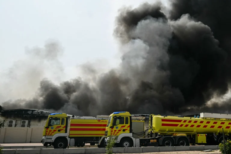 Doha Industrial Area Fire