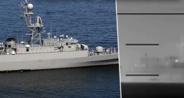 US sinks Iranian warship IRIS Dena