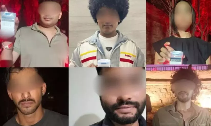 Hyderabad Drug Party Raid