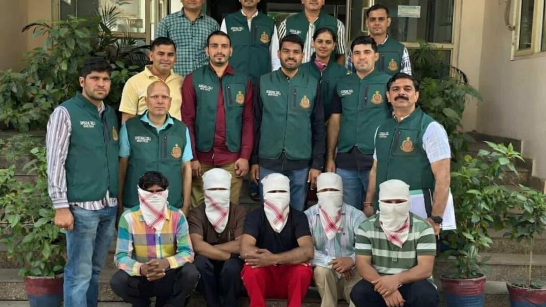 Delhi Police ISI Spy Network Arrest