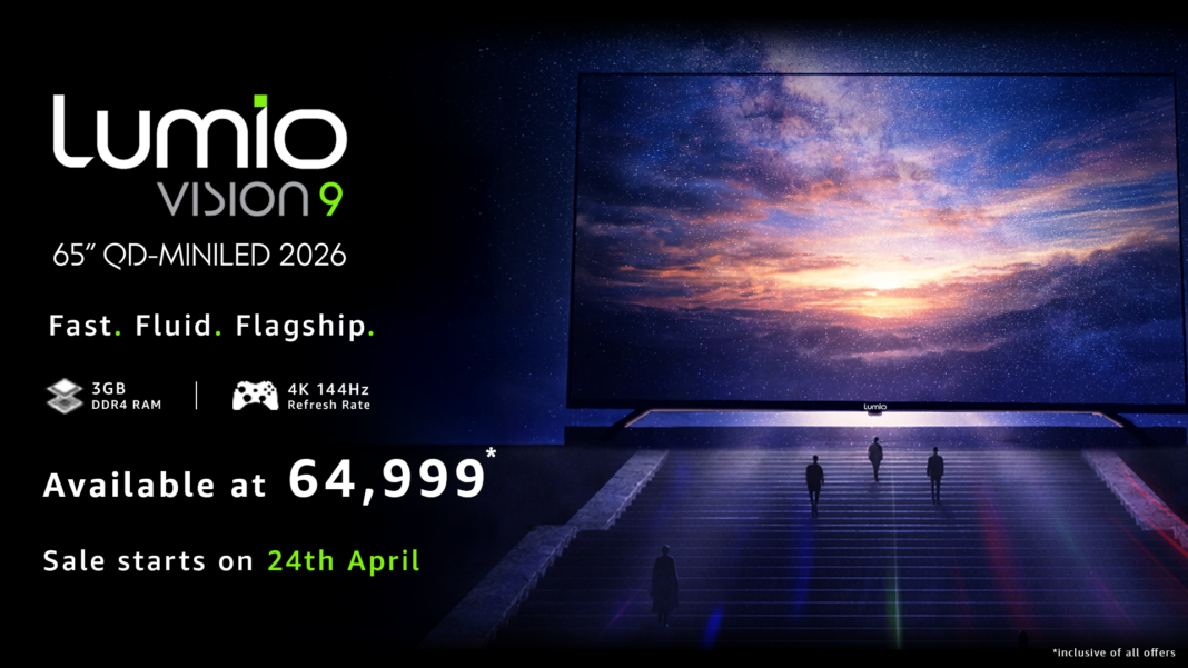 Lumio Vision 9 2026 Price India