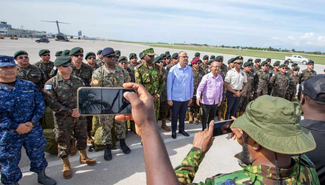 Haiti Gang Suppression Force Arrival