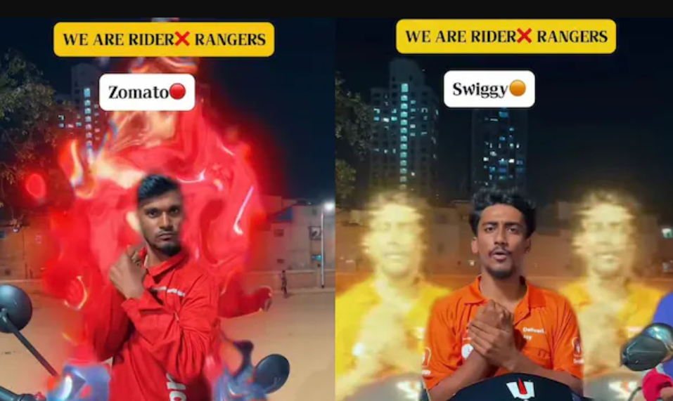 Delivery Riders Power Rangers Video