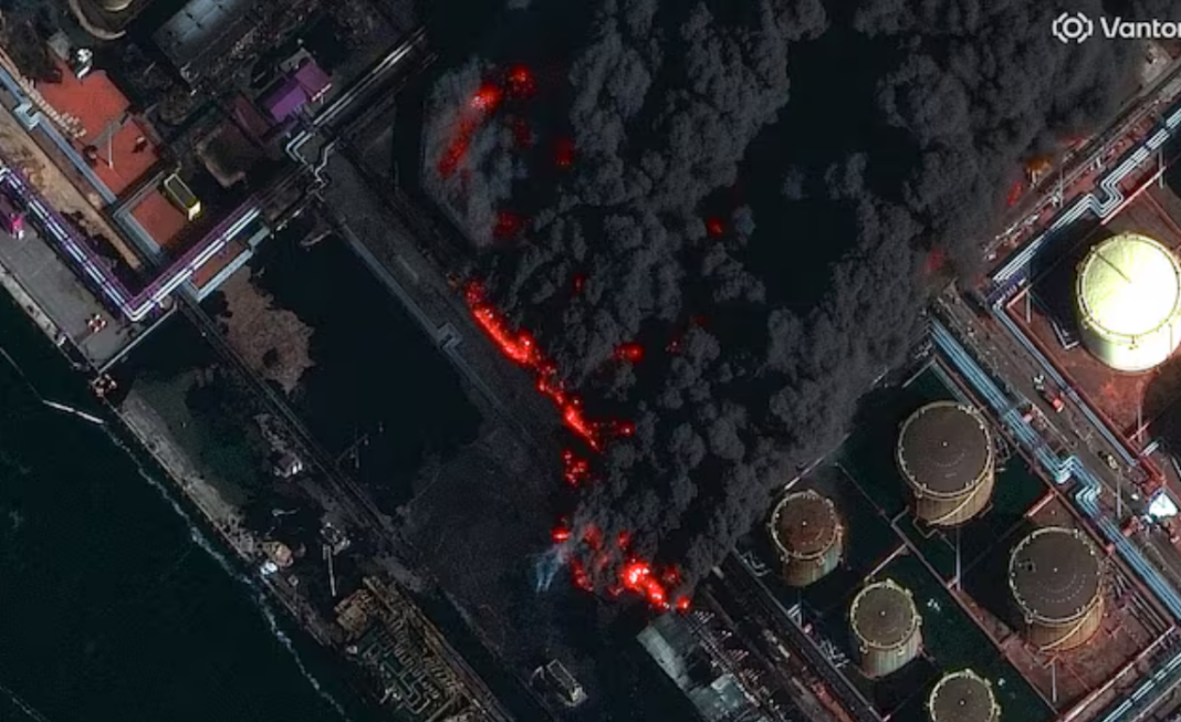 | Russian Oil Terminal Attack