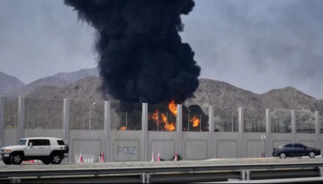 Iraq Oil Facility Drone Strike