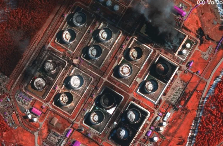 Ukrainian Drone Strike Primorsk