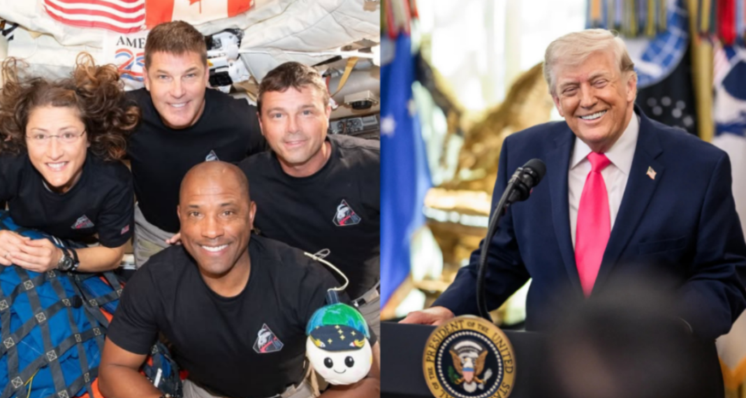 Donald Trump Artemis II Success Congratulations