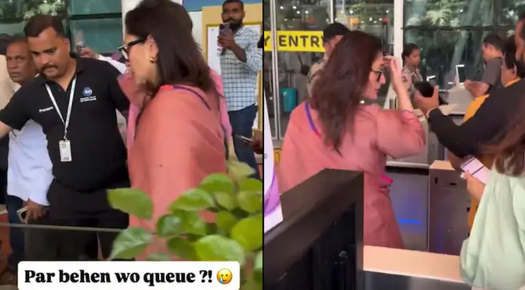 Kareena Kapoor Airport Video Viral
