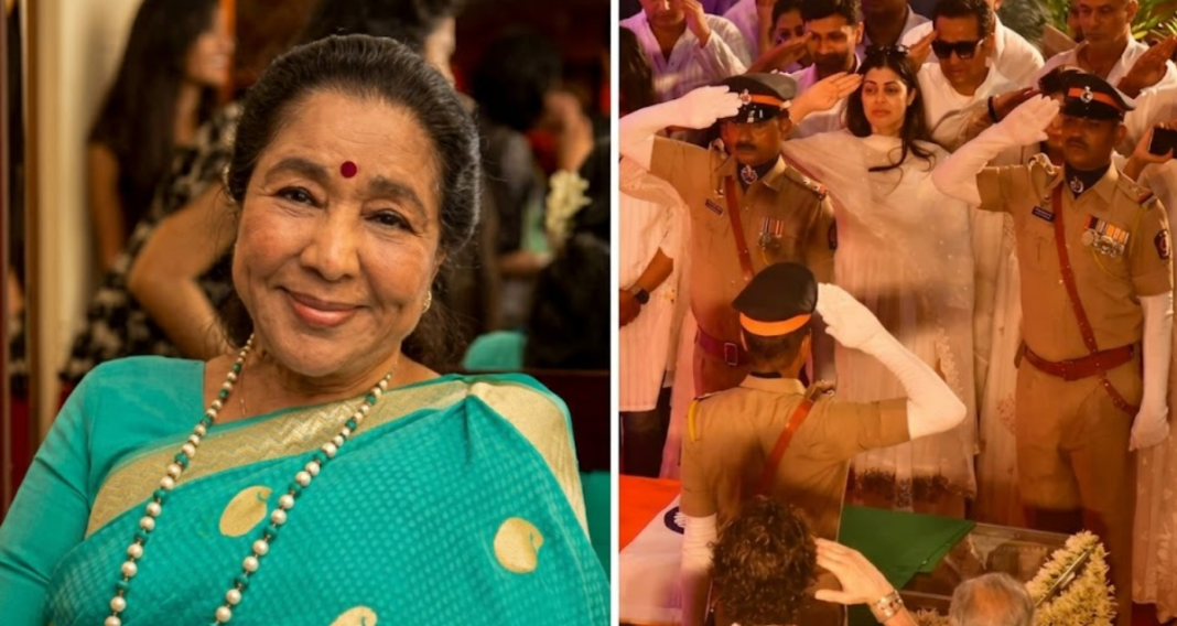 Asha Bhosle Funeral